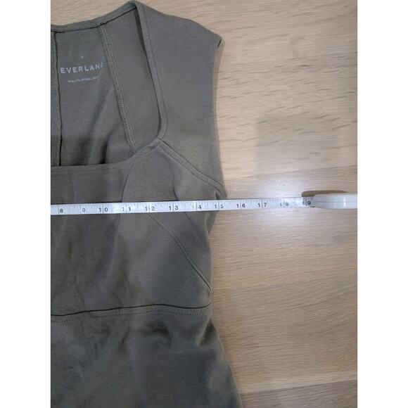 Everlane 90s Cap Sleeve Mini Dress in Gray Small - Picture 9 of 10